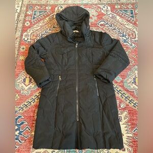 Calvin Klein Women’s Long Parka Coat Down Black XL